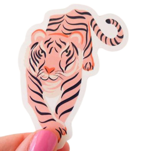 OAOP Pink Tiger Sticker -  - Stickers - Feliz Modern