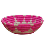 KZI Pink Woven Bowl -  - Serveware - Feliz Modern