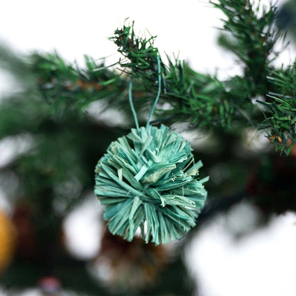 KZI* Pom Pom Ornament -  - Christmas - Feliz Modern