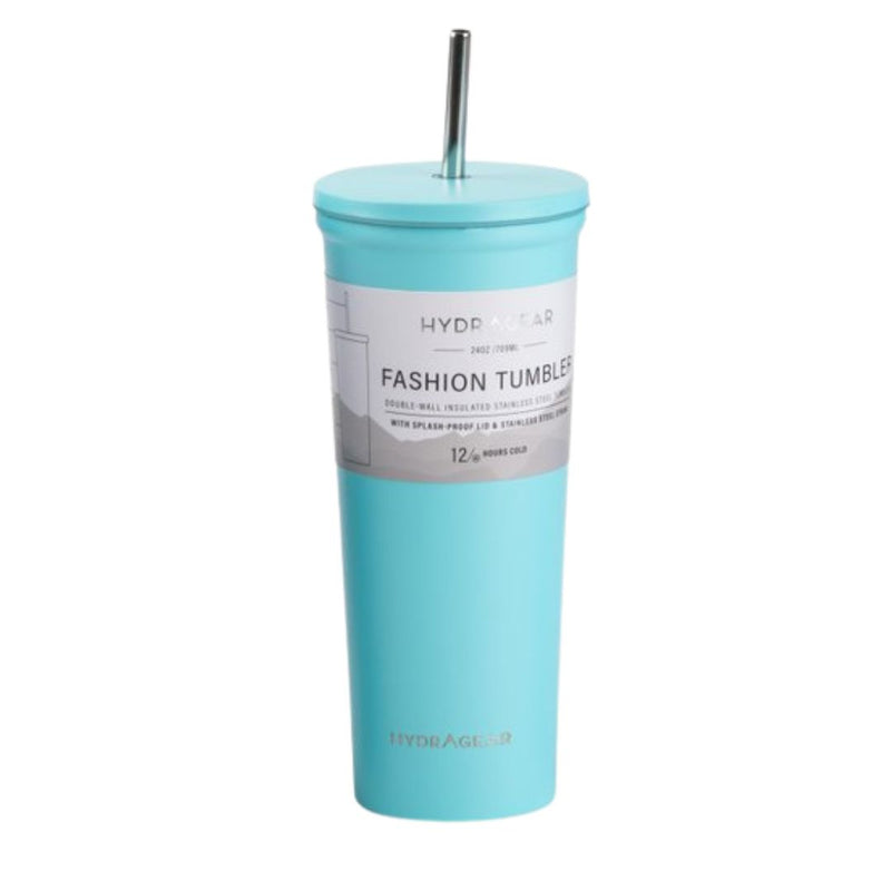 CRHE Powder Coated Tumbler - Powder Aqua - Drinkware - Feliz Modern