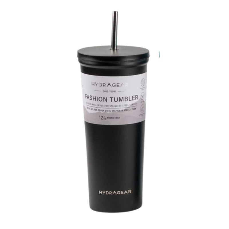 CRHE* Powder Coated Tumbler - Powder Black - Drinkware - Feliz Modern