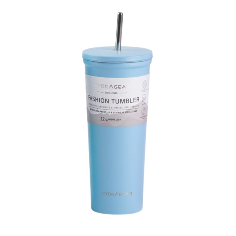 CRHE* Powder Coated Tumbler - Powder Blue - Drinkware - Feliz Modern