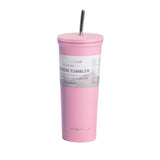 CRHE* Powder Coated Tumbler - Powder Pink - Drinkware - Feliz Modern