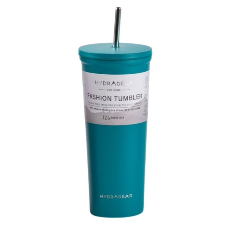 CRHE Powder Coated Tumbler - Powder Teal - Drinkware - Feliz Modern