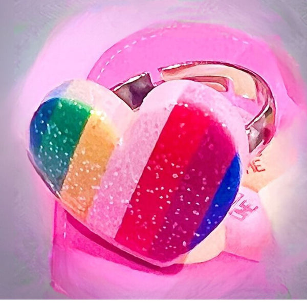 PCI Rainbow Heart Ring -  - Babies & Kids - Feliz Modern
