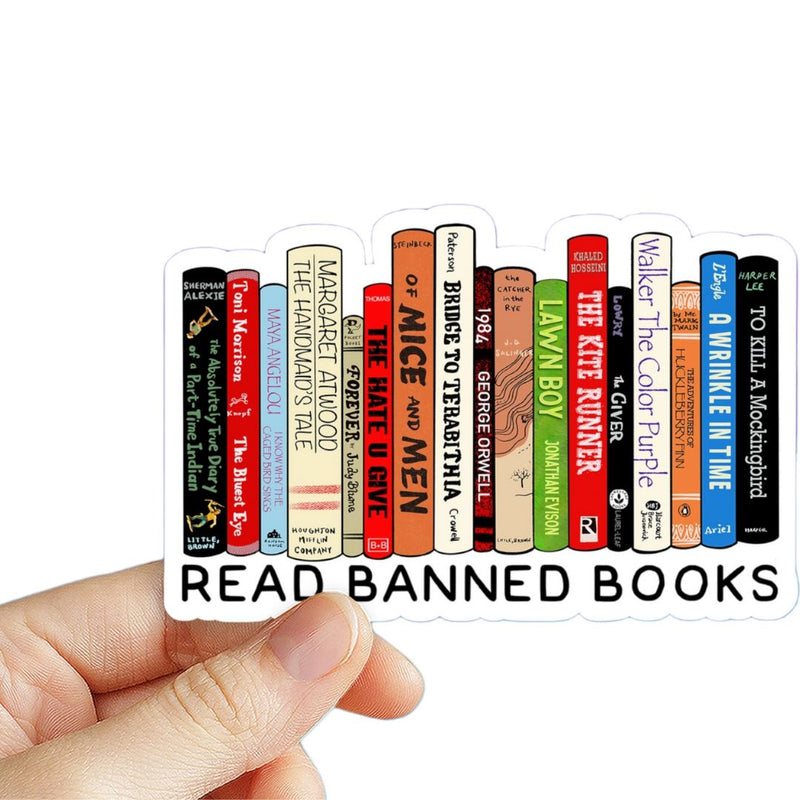 NSS Read Banned Books Magnet -  - Magnets - Feliz Modern