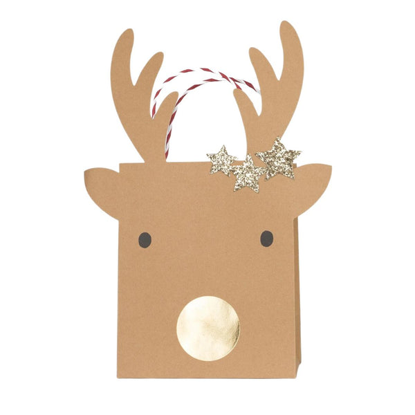 MM Medium Reindeer Gift Bag -  - Christmas - Feliz Modern