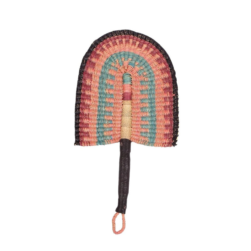KZI 7" Small Desert Rose Fan (Curbside or In Store Only) -  - Decor Objects - Feliz Modern