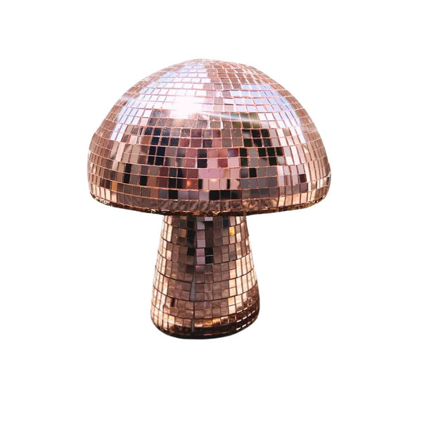 GHD Rose Gold Disco Mushroom Decor -  - Decor Objects - Feliz Modern