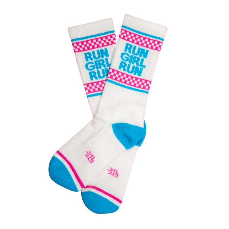 GBP Run Girl Run Ribbed Gym Socks -  - Socks - Feliz Modern