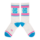 GBP* Run Girl Run Ribbed Gym Socks - - Socks - Feliz Modern