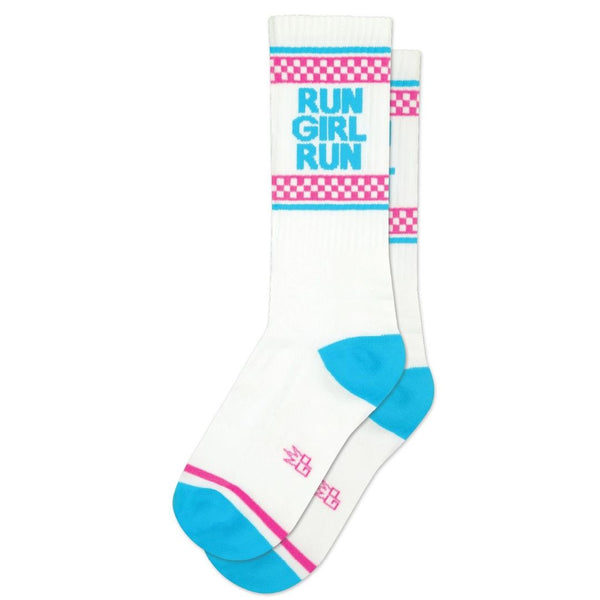 GBP Run Girl Run Ribbed Gym Socks -  - Socks - Feliz Modern