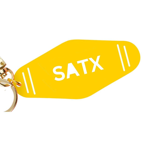 CLRL SATX Motel Keychain -  - Keychains - Feliz Modern