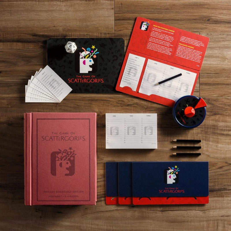 WSGC Vintage Scattergories Game Bookshelf Edition -  - Games - Feliz Modern