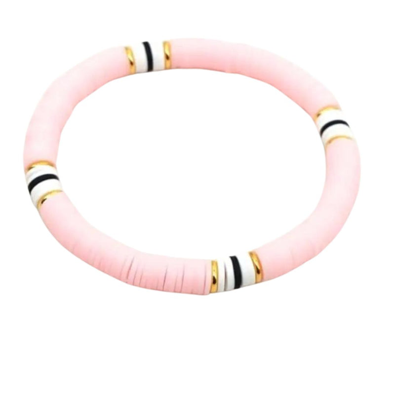 TAC Color Block Bracelets - Pink - Bracelets - Feliz Modern