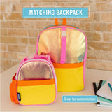 WLDKN Orange Shimmer Clip-on Lunchbox -  - Bags - Feliz Modern