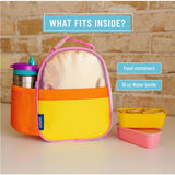 WLDKN Orange Shimmer Clip-on Lunchbox -  - Bags - Feliz Modern