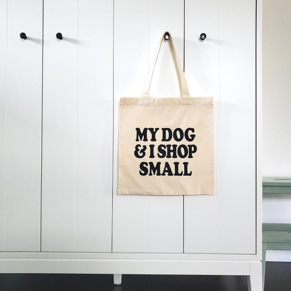 CATH My Dog & I Shop Small Tote Bag -  - Bags - Feliz Modern