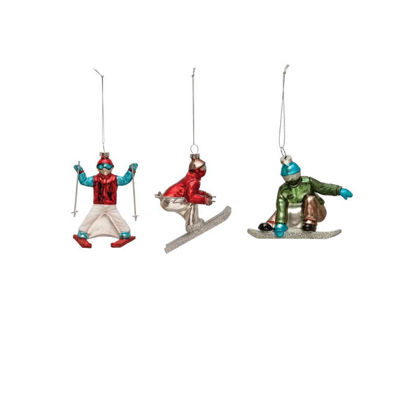 CCO Skier Ornament -  - Christmas - Feliz Modern