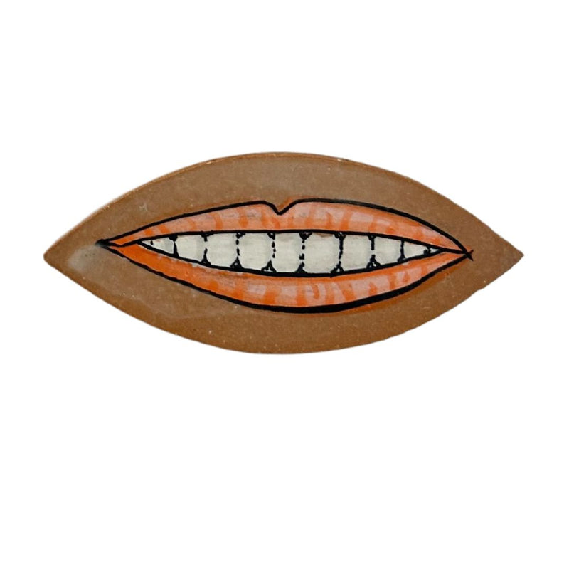 ENAD Clay Mouth Decor - Smile - Decor Objects - Feliz Modern