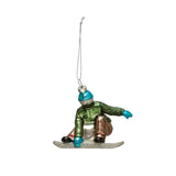 CCO Skier Ornament - Snowboarder - Christmas - Feliz Modern