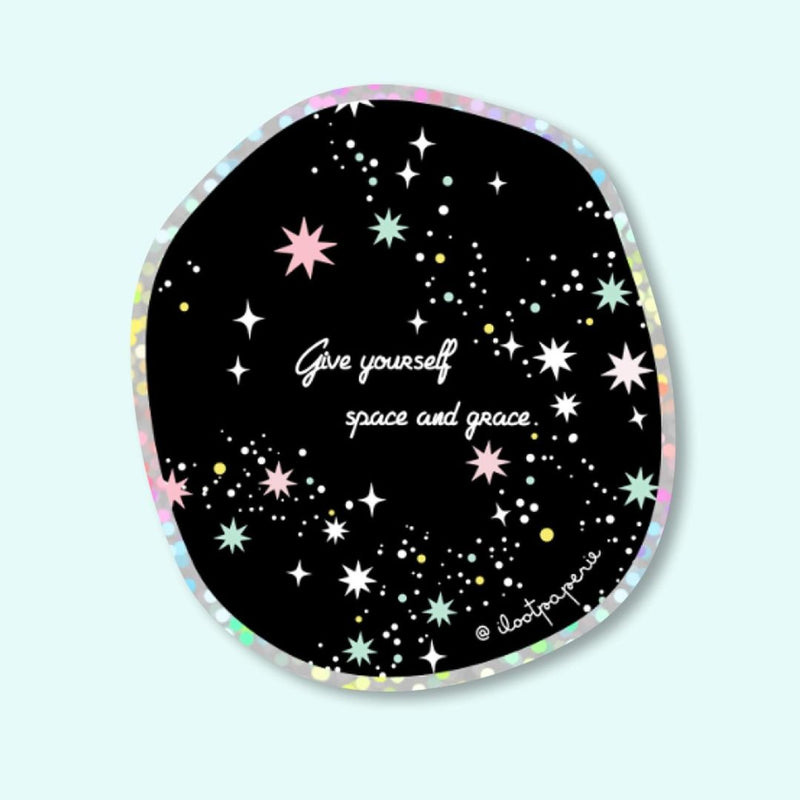 ILOE Space & Grace Sticker -  - Stickers - Feliz Modern