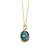 JLMS Apatite Stars Necklace -  - Necklaces - Feliz Modern