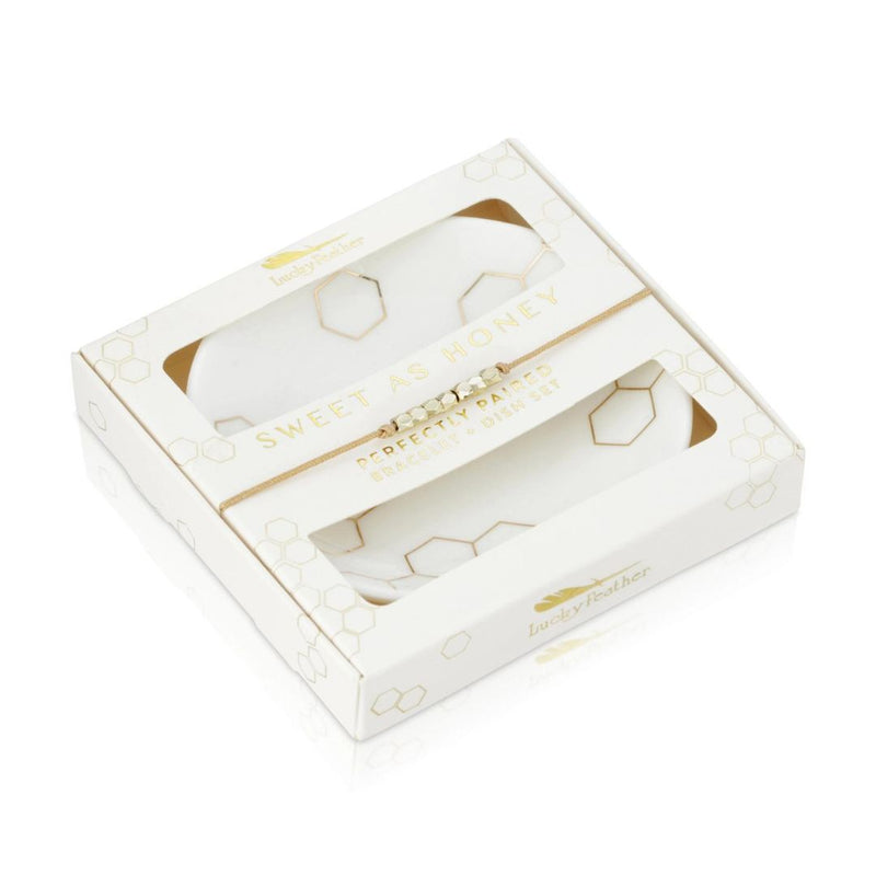 LFTH Sweet As Honey Bracelet Dish Set -  - Bracelets - Feliz Modern