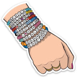 TFND Friendship Bracelets Sticker -  - Stickers - Feliz Modern