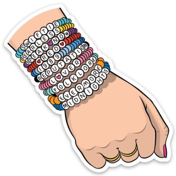 TFND Friendship Bracelets Sticker -  - Stickers - Feliz Modern