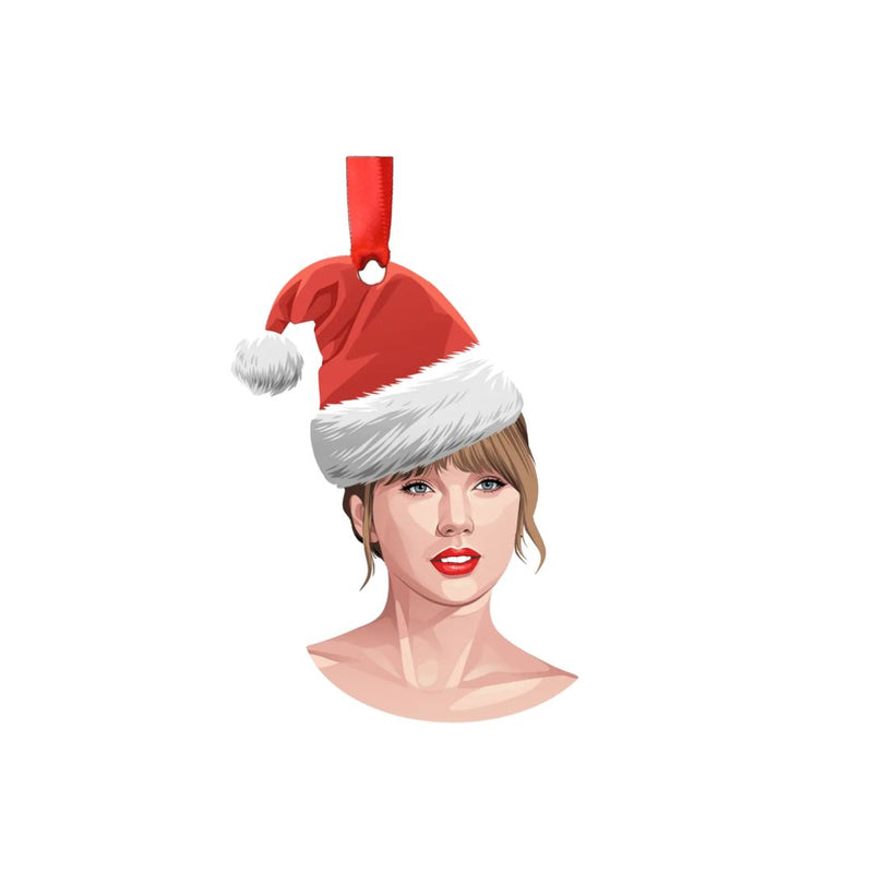 BSYA Santa Hat Swiftie Ornament -  - Christmas - Feliz Modern