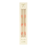 MM Pink Bow Taper Candles -  - Candles - Feliz Modern