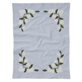 RPC Embroidered Hydrangea Tea Towel -  - Tea Towels & Napkins - Feliz Modern