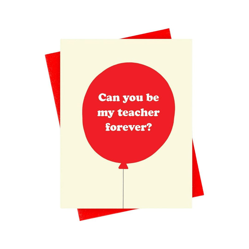 XOU Teacher Forever Card -  - Cards - Feliz Modern