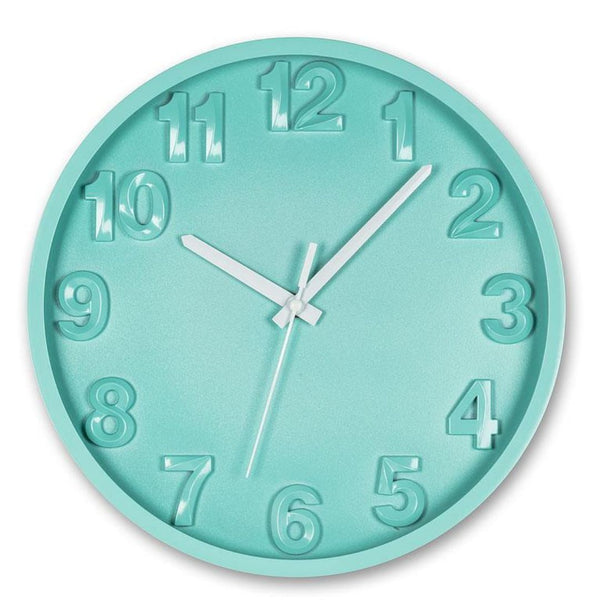 ABTT Turquoise Wall Clock -  - Decor Objects - Feliz Modern