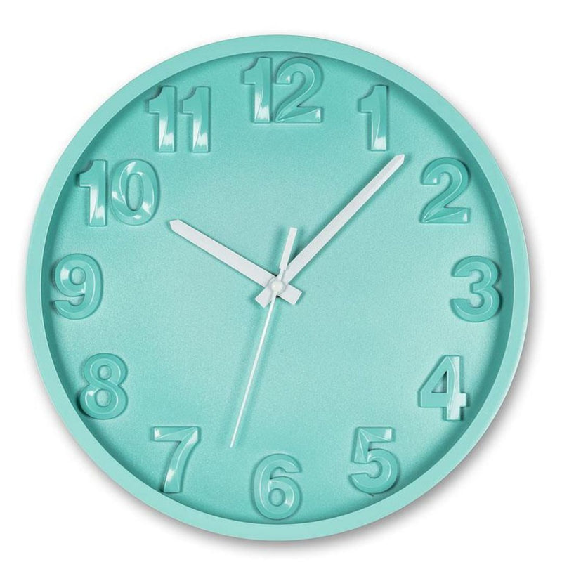 ABTT Turquoise Wall Clock - - Decor Objects - Feliz Modern