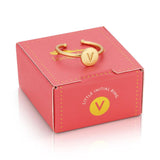LFTH Initial Ring - V - Accessory - Feliz Modern