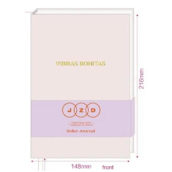 JZD Vibras Bonitas Notebook -  - Office & Stationary - Feliz Modern