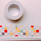 ILOE Checkers & Happy Faces Washi Tape -  - Office & Stationary - Feliz Modern