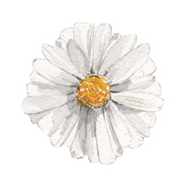 CMMT Watercolor Daisy Sticker -  - Stickers - Feliz Modern