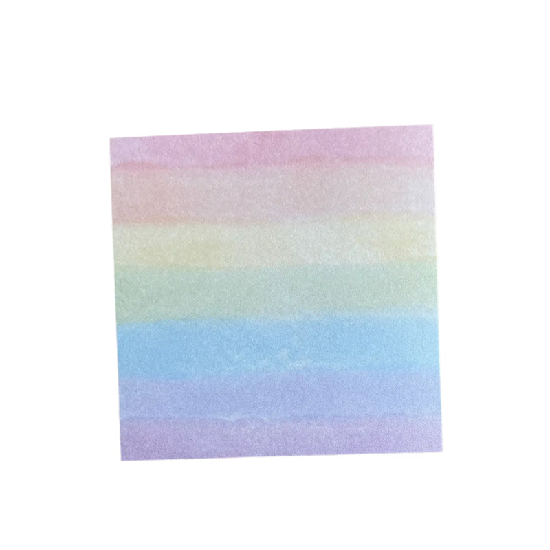 Sticky Note Watercolor AEAY Rainbow Watercolor Sticky Notes – Feliz Modern
