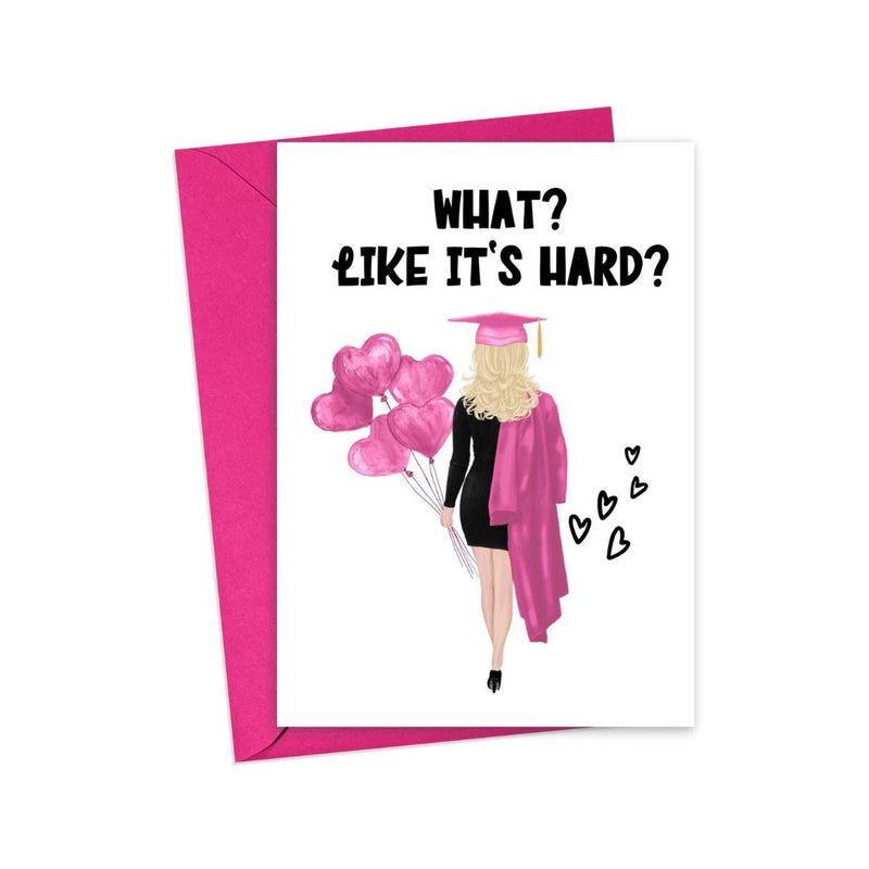 RIFR What? Like It's Hard? Card -  - Cards - Feliz Modern