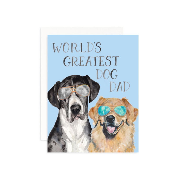 CMMT Worlds Greatest Dog Dad Card -  - Cards - Feliz Modern