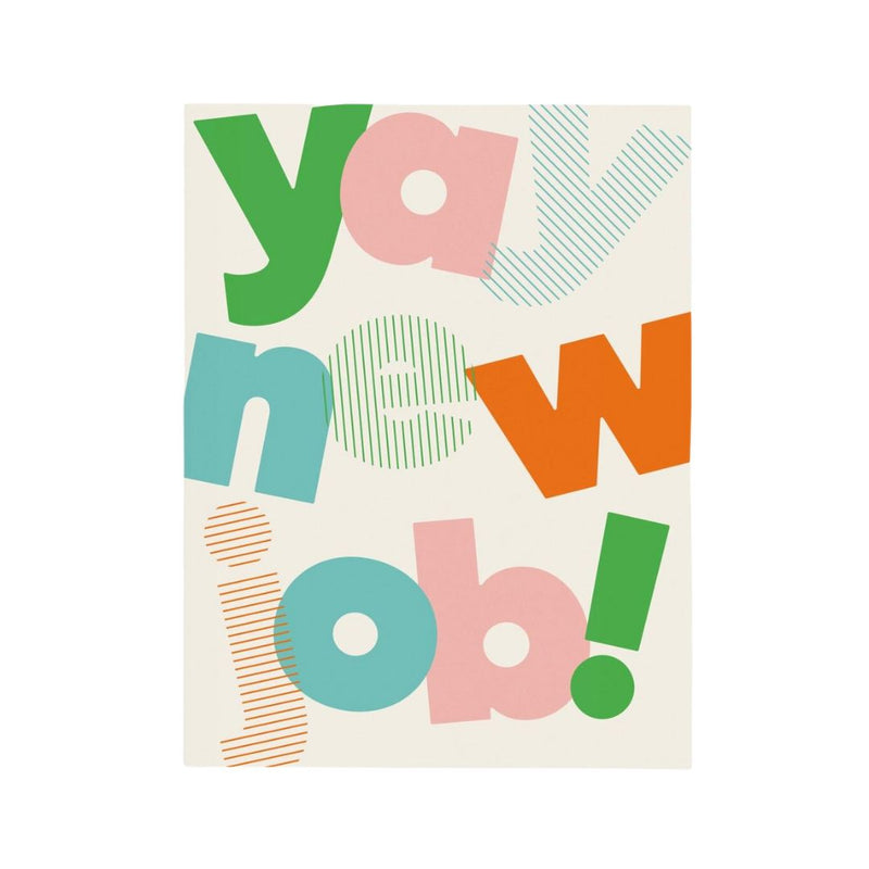 PPAS Yay New Job! Card -  - Cards - Feliz Modern