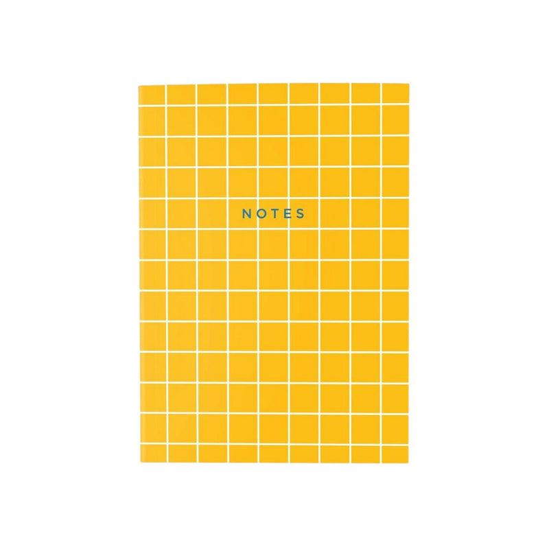 MLLW Yellow Grid Notebook -  - Office & Stationary - Feliz Modern
