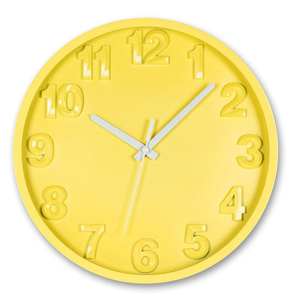 ABTT Yellow Wall Clock - - Decor Objects - Feliz Modern