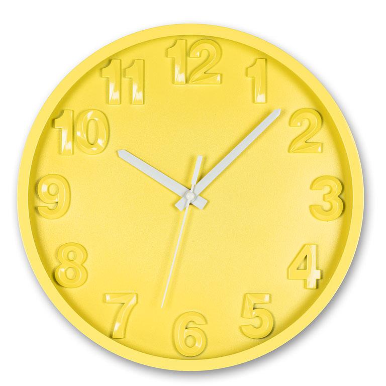 ABTT Yellow Wall Clock - - Decor Objects - Feliz Modern