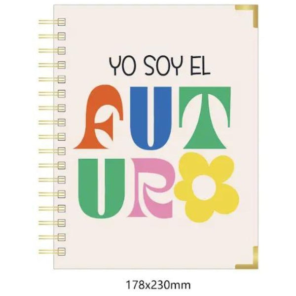 JZD Yo Soy El Futuro Spiral Notebook -  - Office & Stationery - Feliz Modern