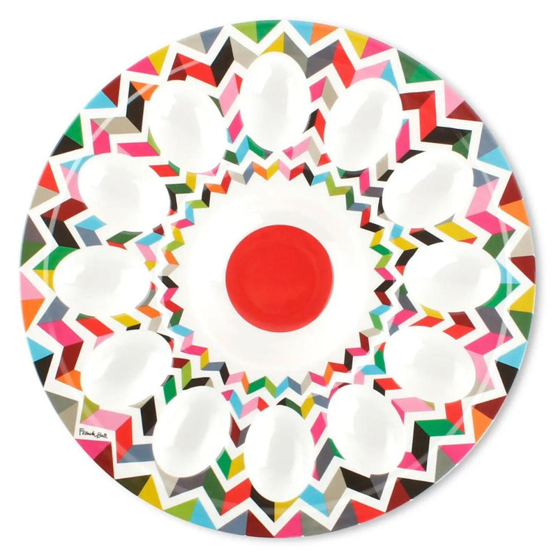 FRB Colorful 12" Egg Platter Tray -  - Serveware - Feliz Modern