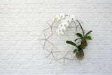 ACD* Wire Geo Wreath  (curbside only, no shipping) -  - Decor Objects - Feliz Modern